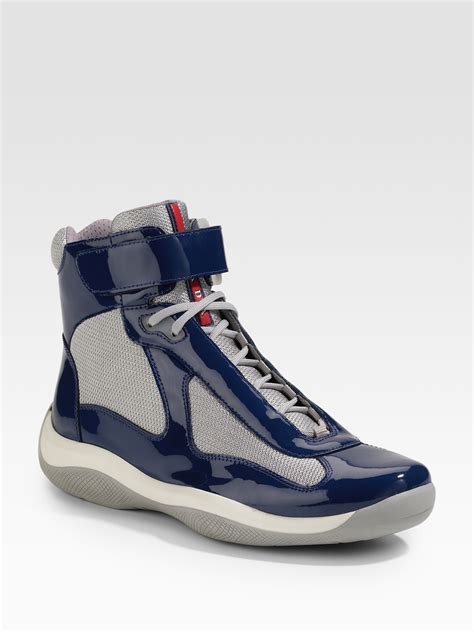 fashion sneaker women prada shoes|high top prada sneakers.